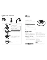 LG LFL1300 Installation Manual preview