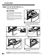 Preview for 14 page of LG LFX21971 Series User'S Manual & Installation Instructions