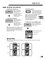 Preview for 23 page of LG LFX21971 Series User'S Manual & Installation Instructions