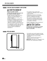 Preview for 52 page of LG LFX21971 Series User'S Manual & Installation Instructions