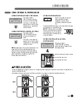 Предварительный просмотр 23 страницы LG LFX21975 Series (Spanish) Guía Para El Uso E Instrucciones De Instalación