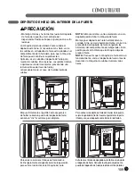 Предварительный просмотр 25 страницы LG LFX21975 Series (Spanish) Guía Para El Uso E Instrucciones De Instalación