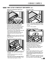 Предварительный просмотр 31 страницы LG LFX21975 Series (Spanish) Guía Para El Uso E Instrucciones De Instalación