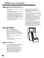 Preview for 4 page of LG LFX21975xx User'S Manual & Installation Instructions