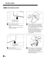 Предварительный просмотр 12 страницы LG LFX21980 Series User'S Manual & Installation Instructions