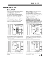 Предварительный просмотр 25 страницы LG LFX21980 Series User'S Manual & Installation Instructions