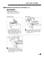 Предварительный просмотр 33 страницы LG LFX21980 Series User'S Manual & Installation Instructions