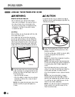 Предварительный просмотр 18 страницы LG LFX25975 Series User'S Manual & Installation Instructions