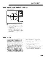 Предварительный просмотр 19 страницы LG LFX25975 Series User'S Manual & Installation Instructions