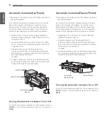 Предварительный просмотр 26 страницы LG LFX28979 SERIES Owner'S Manual