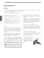 Предварительный просмотр 34 страницы LG LFX28979SB (Spanish) Manual Del Propietario