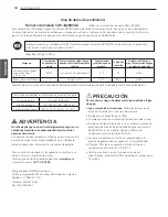 Предварительный просмотр 38 страницы LG LFX28979SB (Spanish) Manual Del Propietario