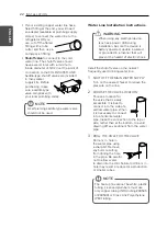 Предварительный просмотр 22 страницы LG LFX29945ST Owner'S Manual