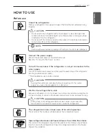 Предварительный просмотр 27 страницы LG LFX31995 Series Owner'S Manual