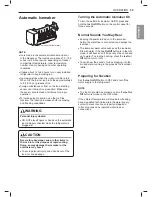 Предварительный просмотр 33 страницы LG LFXC24766 series Owner'S Manual