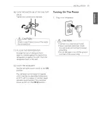 Предварительный просмотр 21 страницы LG LFXS27566 series Owner'S Manual