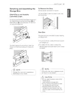 Предварительный просмотр 33 страницы LG LFXS27566 series Owner'S Manual