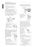 Предварительный просмотр 40 страницы LG LFXS27566 series Owner'S Manual