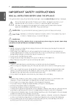 Предварительный просмотр 4 страницы LG LFXS29626 Owner'S Manual