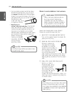 Предварительный просмотр 22 страницы LG LFXS29626 Owner'S Manual