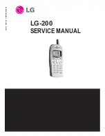 LG LG-200 Service Manual preview