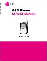 LG LG-600 Service Manual предпросмотр