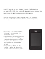 Preview for 3 page of LG LG-840G User Manual