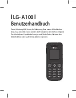 Предварительный просмотр 2 страницы LG LG-A100 User Manual