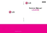 Preview for 1 page of LG LG-A155 Service Manual