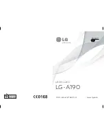 LG LG-A190 User Manual preview