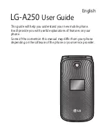 Preview for 109 page of LG LG-A250 User Manual