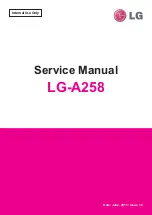 LG LG-A258 Service Manual preview