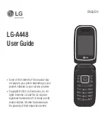 Preview for 3 page of LG LG-A448 User Manual