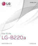 Preview for 1 page of LG LG-B220a User Manual