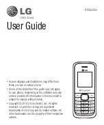 Preview for 3 page of LG LG-B220a User Manual