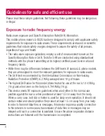 Preview for 6 page of LG LG-B525 User Manual