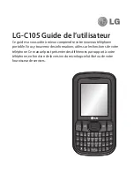 Предварительный просмотр 25 страницы LG LG-C105 User Manual