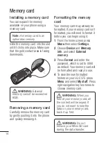 Preview for 114 page of LG LG-C375 User Manual