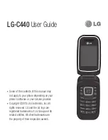 Preview for 3 page of LG LG-C440 User Manual