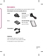 Предварительный просмотр 85 страницы LG LG-C550 Quick Reference Manual