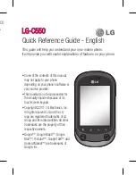 Предварительный просмотр 195 страницы LG LG-C550 Quick Reference Manual