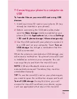 Preview for 15 page of LG LG-C729 User Manual