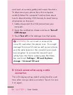 Preview for 16 page of LG LG-C729 User Manual