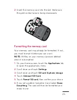 Preview for 25 page of LG LG-C729 User Manual