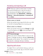 Preview for 42 page of LG LG-C729 User Manual