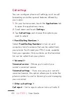 Preview for 44 page of LG LG-C729 User Manual