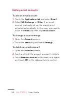 Preview for 54 page of LG LG-C729 User Manual