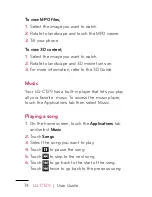 Preview for 74 page of LG LG-C729 User Manual