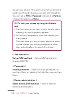 Preview for 94 page of LG LG-C729 User Manual