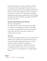 Preview for 140 page of LG LG-C729 User Manual